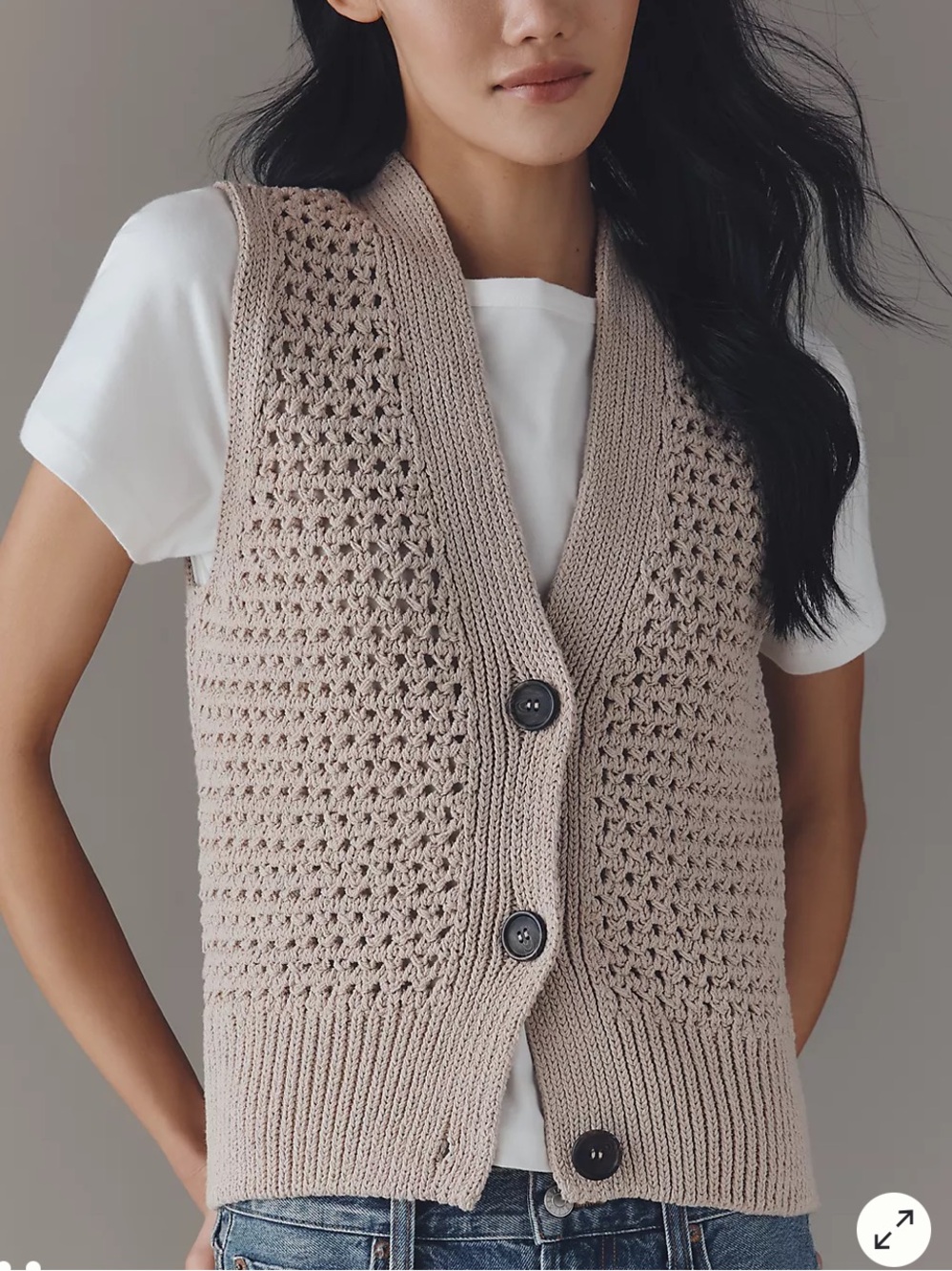 Maeve Sweater Vest & Tee Twofer